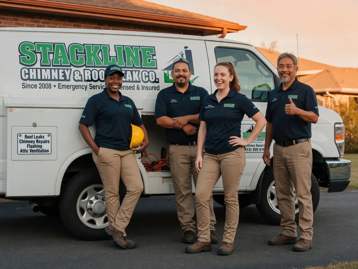 Chimney flashing repair company in Zanesfield, OH